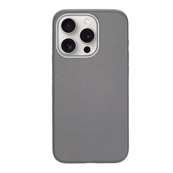Apple iPhone 15 Pro Max Kılıf M-safe Şarj Özellikli PU Deri Zore Adora Kapak - Image 1