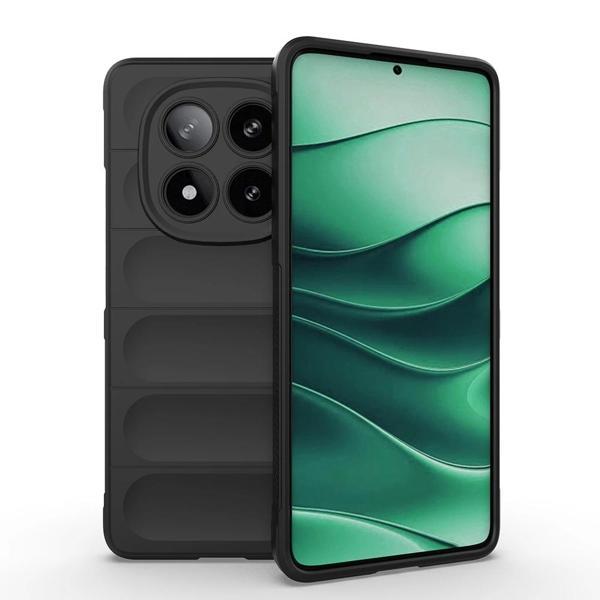 Xiaomi Redmi Note 14 5G Kılıf Esnek TPU Oyuklu Arka Yüzey Tasarımlı Zore Etnik Silikon Kapak - Image 1