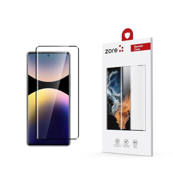 Xiaomi Redmi Note 14 Pro 4G Zore Full Yapışkanlı Cam Ekran Koruyucu - Image 1