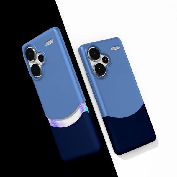 Xiaomi Redmi Note 13 Pro Plus 5G Kılıf Mıknatıslı Zore Duble Kapak - Image 1