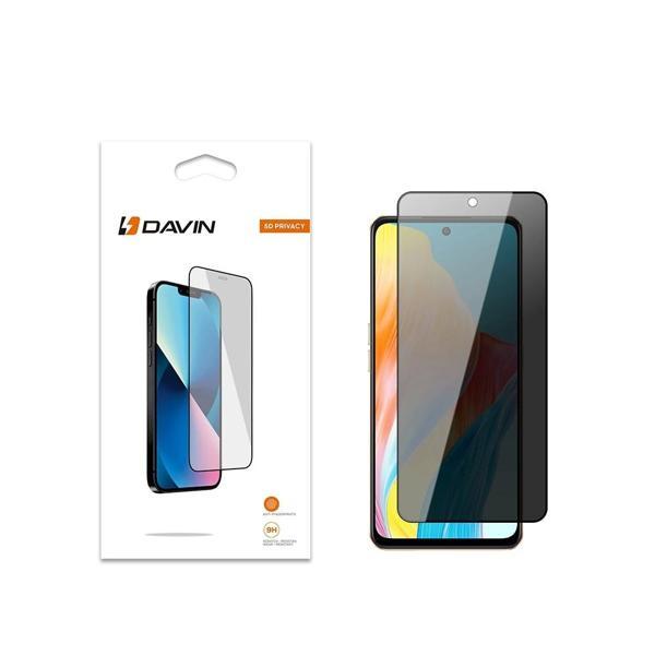 Oppo A38 Davin 5D Privacy Cam Ekran Koruyucu - Image 1