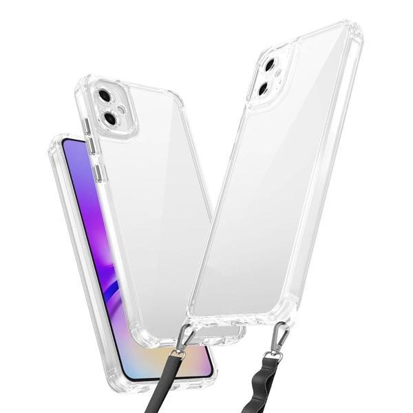 Galaxy A06 Kılıf Airbagli Takılabilir Askı Aparatlı Zore Snap Silikon Kapak - Image 1
