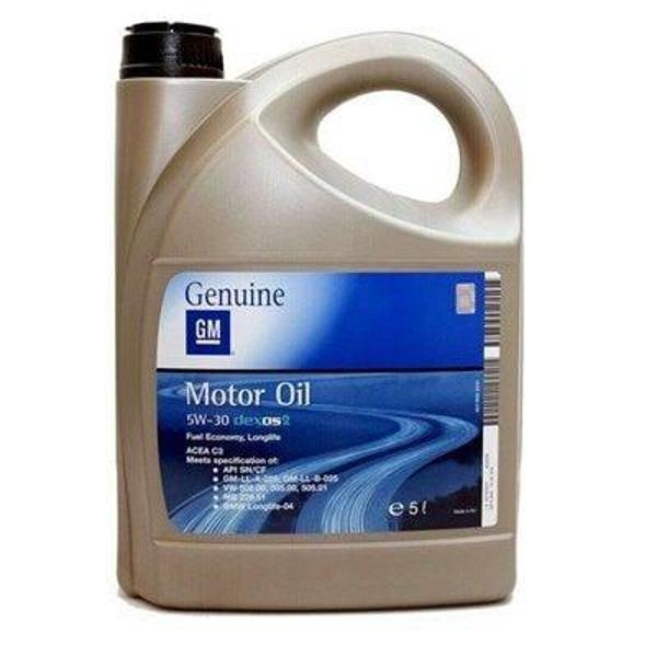 GM 5W30 DEXOS 2 Onaylı 5 LT Motor Yağı Partiküllü Alman Dolumu - Image 1
