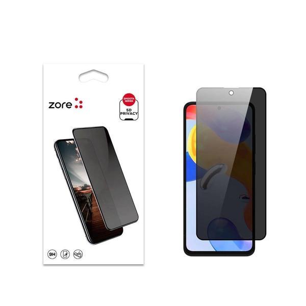 Xiaomi Redmi Note 11 Pro 5G Zore New 5D Privacy Temperli Ekran Koruyucu - Image 1