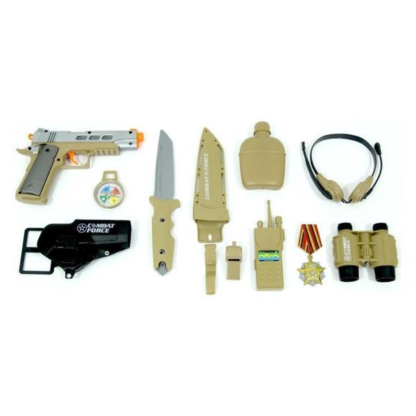 Power Gun Oyuncak Bıçak ve Dürbünlü Asker Seti - Image 1