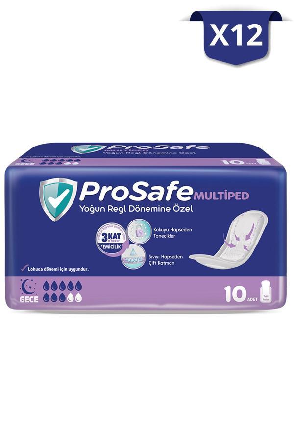 Prosafe Multiped Gece 10'lu x12 - Image 1