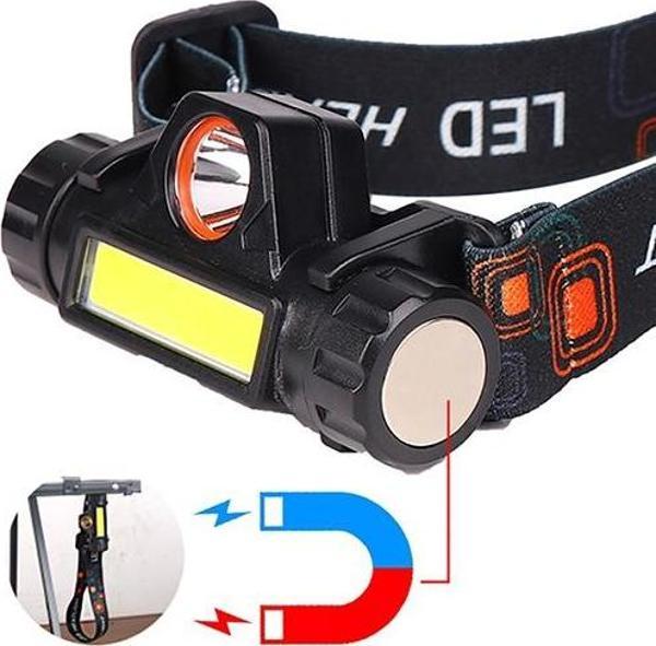 Watton Şarjlı Güçlü Led Kafa Lambası - Image 1