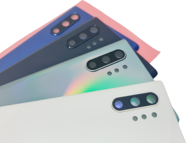 Tkgz Samsung Galaxy NOTE 10 PLUS Arka Kapak (CAM+FULL LENS) MAVİ - Image 1