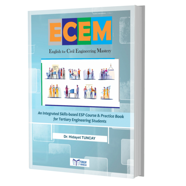 Tuncay Yayıncılık ECEM (English for Civil Engineering Mastery)  İnşaat Mühendisliği Mesleki İngilizce Ders Kitabı - Tuncay Yayıncılık - Image 1