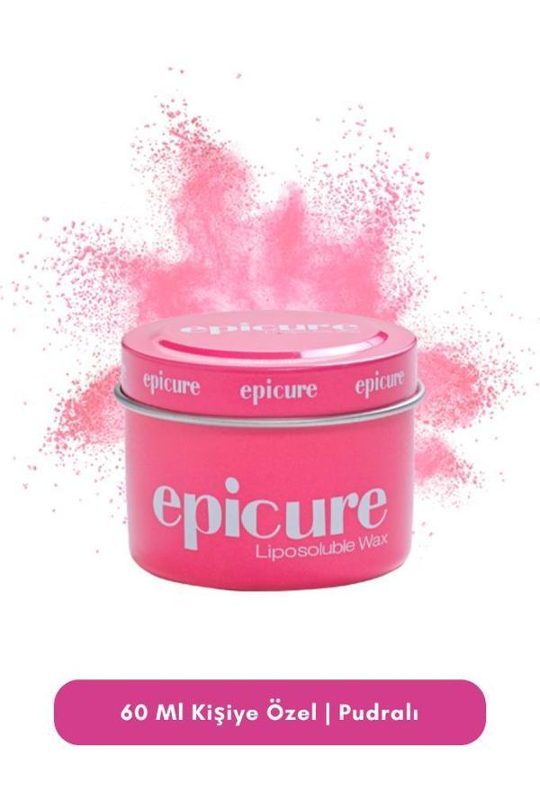 Epicure Tek Kullanımlık Hijyenik Mini Konserve Sir Ağda Pudralı Titanium 60 Ml - Image 1