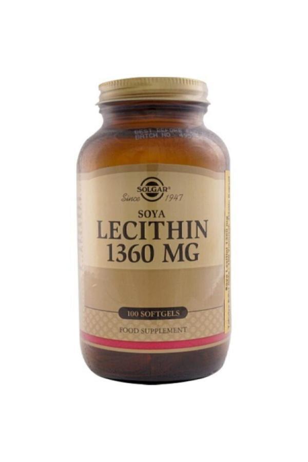 Solgar Soya Lecithin 1360 mg 100 Kapsül - Image 1