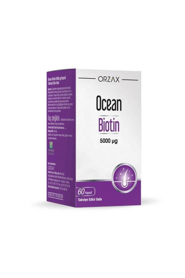 Ocean Biotin 5000 Mcg 60 Kapsül - Image 1