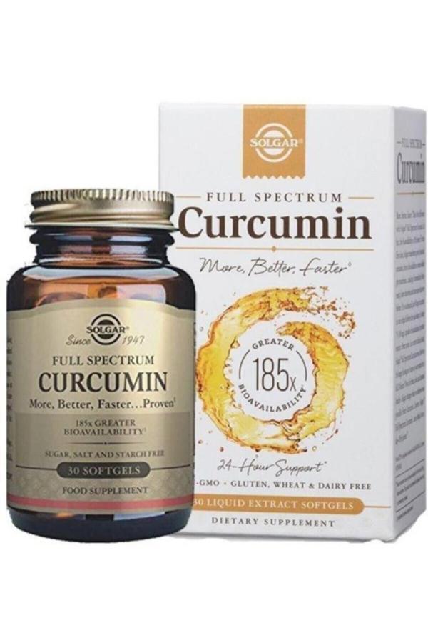 Solgar Full Spectrum Curcumin 185x 30 Kapsül - Image 1