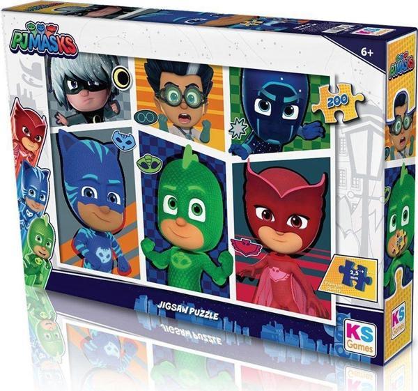 Ks Puzzle PJM113 KS PJ Masks / 200 Parça Puzzle - Image 1