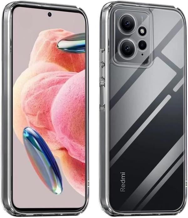 Logis Redmi Note 12 Kılıf Süper Silikon Şeffaf - Image 1