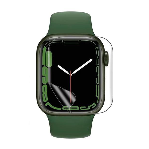 Apple Watch 10 46MM Uyumlu 3 Adet Şeffaf Ultra koruyucu Nano Jelatin - Image 1