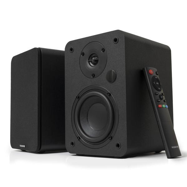 VULKKANO A4 ARC Aktif Hoparlör Siyah(HDMI ARC,RCA Bluetooth,Optik,USB,Sub Out) - Image 1
