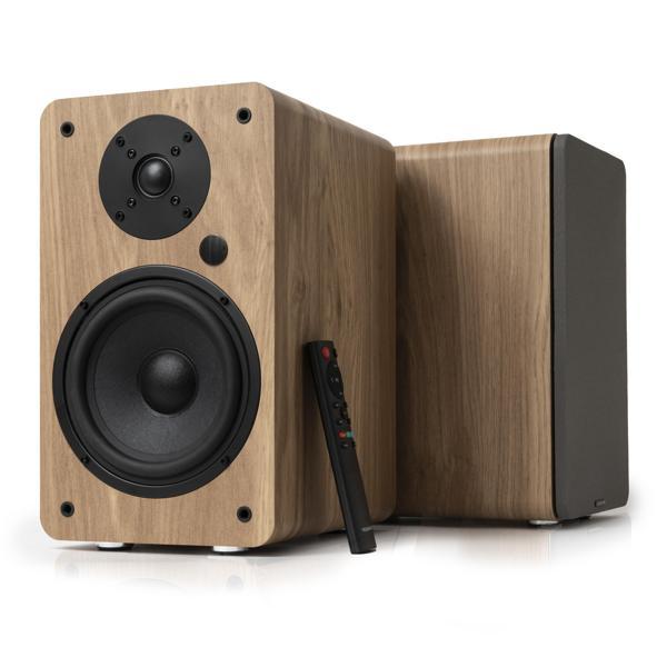 VULKKANO A6 ARC Aktif Hoparlör Kahverengi (HDMI ARC,RCA Bluetooth,Optik,USB,Sub Out) - Image 1