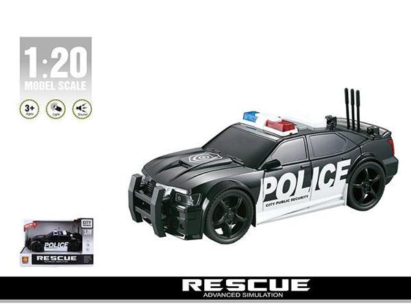 Ceren Ctoys Oyuncak Polis Arabası Sesli İışıklı Pilli WY500A - Image 1