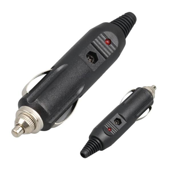 Ayt 15 Amper Oto Araç Çakmak Fişi Led li Çakmaklık Soketi Fiş Sigortalı - Image 1