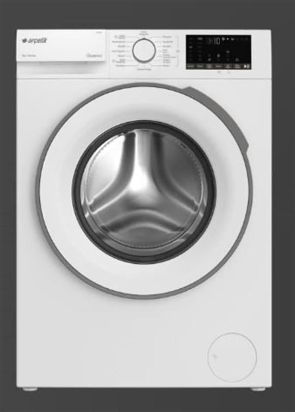 Arçelik 9120 TMX 9 Kg 1200 DEVİR Çamaşır Makinesi Beyaz - Image 1