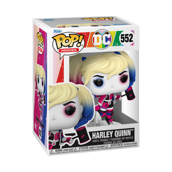 Funko Pop DC Harley Quinn Pride 552 Figür - Image 1