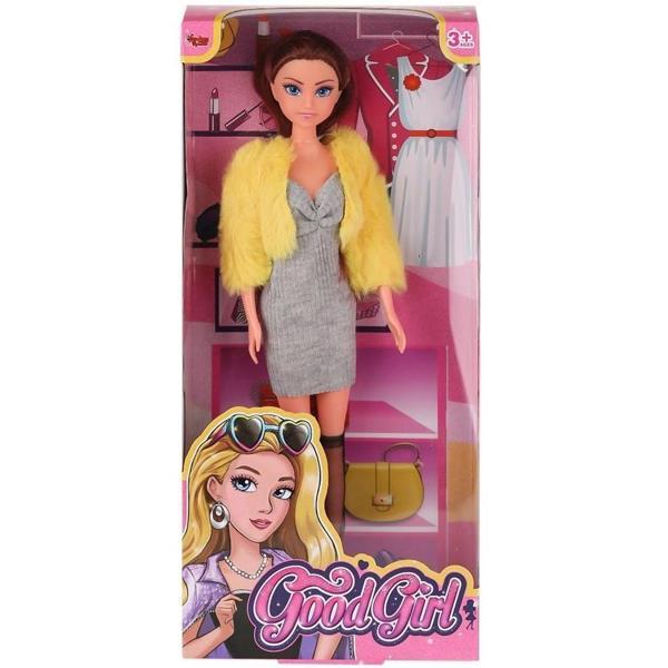 Vardem Oyuncak 29 Cm Kurk Ceketli Elbiseli Bebek Vrd-Wg-115519-20 - Image 1