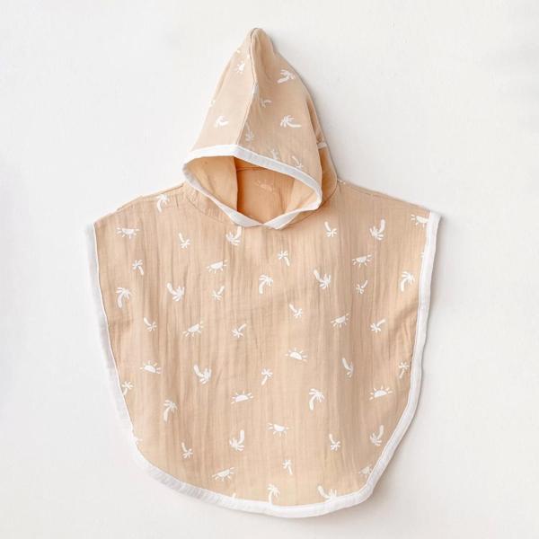 Andywawa Ac24511 Müslin Smil All Day Bebek Panço Beige - Image 1