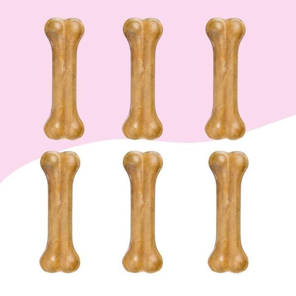 Köpekler İçin Naturel Press Çiğneme Kemiği 12Cm 6Lı Paket - Image 1