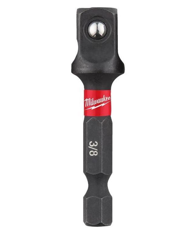 Milwaukee Hex Lokma Adaptorü 1/4Hex 3/8Sq  - Image 1