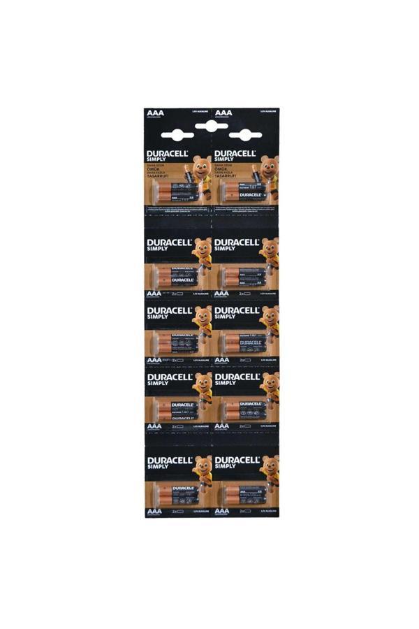 Duracell Alkalin Ince Kalem Pil (Aaa) 20 Li Kartela - Image 1
