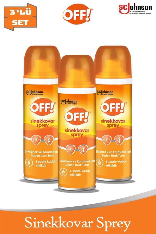 Off 3'Lü Sinekkovar Sprey 100 Ml Set - Image 1