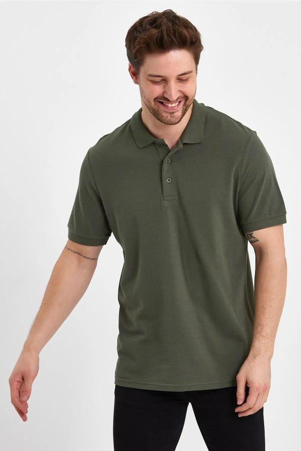 Tynemode Dar/Slim Fitt Erkek Polo Yaka Tshirt - Image 1