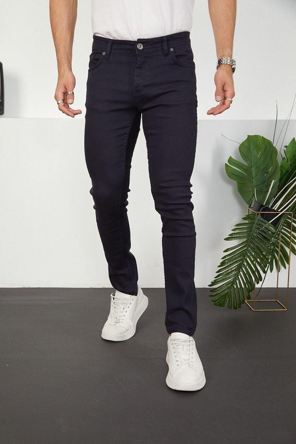 Enzim Jeans Likralı Slim Fit Jeans Erkek Kot Pantolon - Image 1
