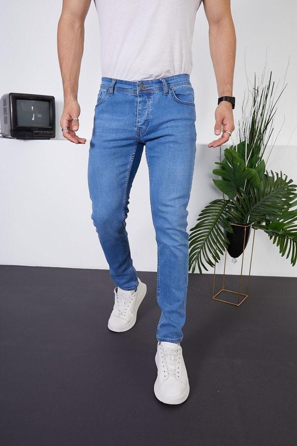Enzim Jeans Erkek Likralı Slim Fit Kot/Jeans Pantolon - Image 1
