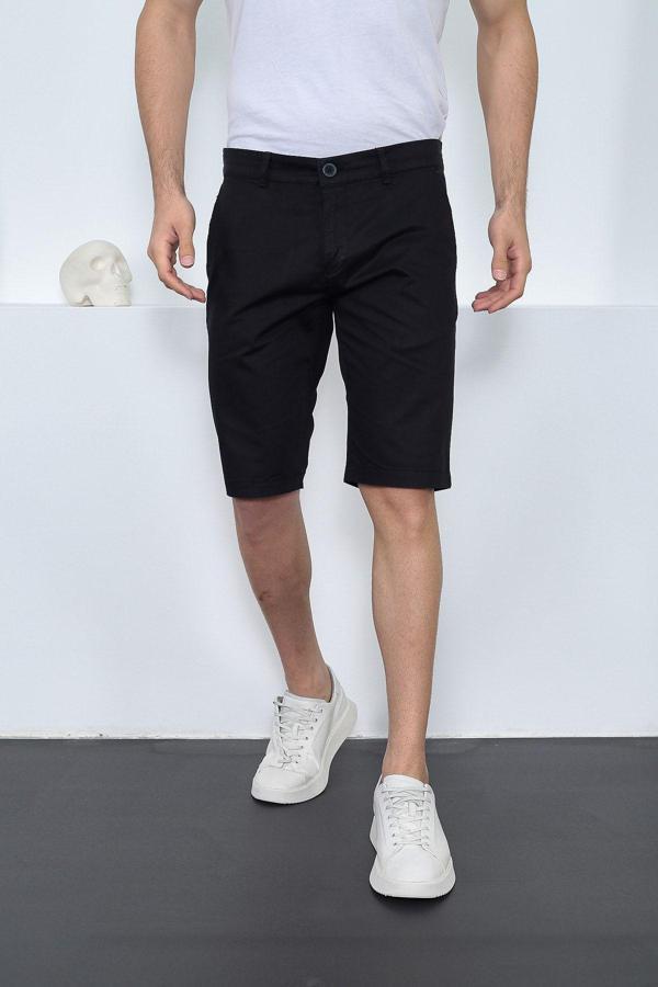 Enzim Jeans Erkek Şort Koyu Lacivert - Image 1