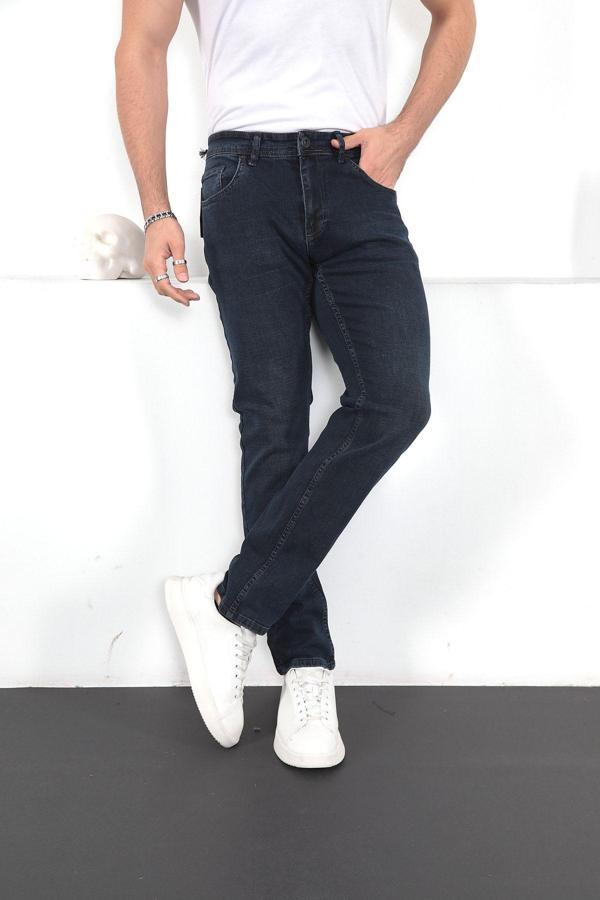 Enzim Jeans Erkek Likralı Denim Regular Fit Jeans - Image 1
