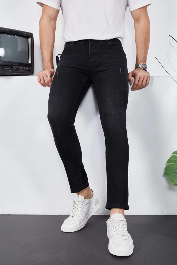 Enzim Jeans Erkek Likralı Denim Skinny Fit Süper Dar Jeans - Image 1