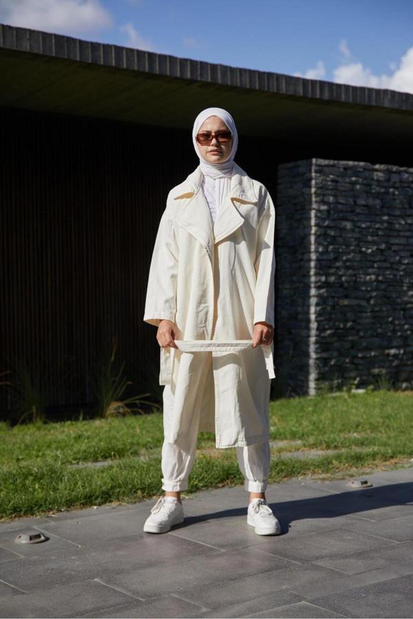 Enzim Jeans Kadın Kot Ceket - Image 1