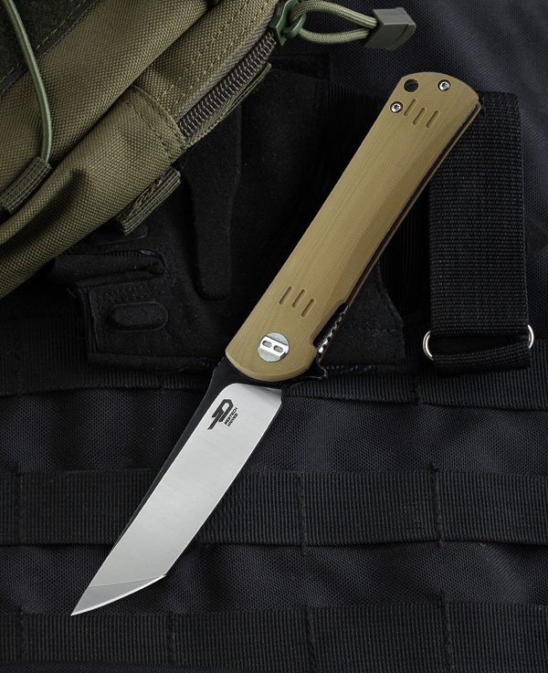 BESTECH KENDO BG06C-2 Bej G10 Sap D2 Çakı - Image 1