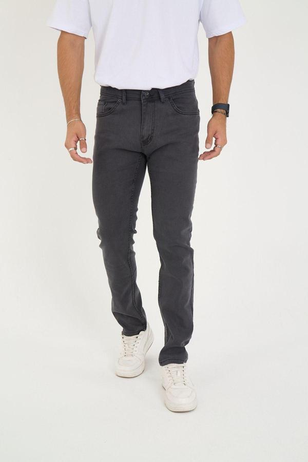 Enzim Jeans Erkek Likralı Denim Regular Fit Jeans - Image 1