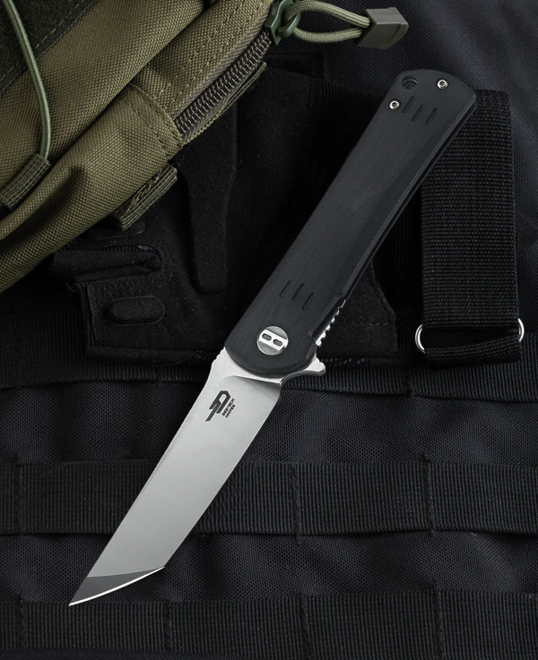 BESTECH KENDO BG06A-1 Siyah G10 Sap D2 Çakı - Image 1