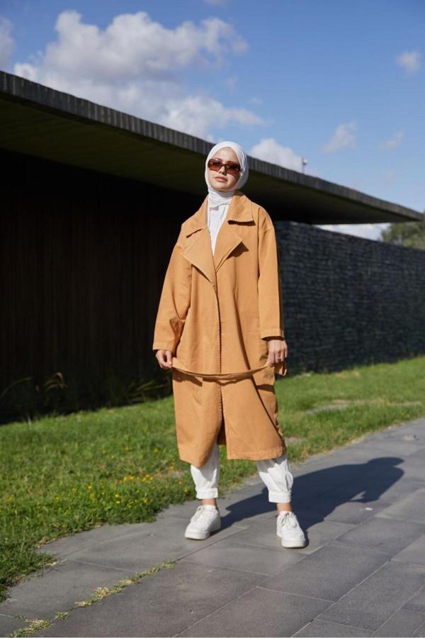 Enzim Jeans Kadın Kot Ceket - Image 1