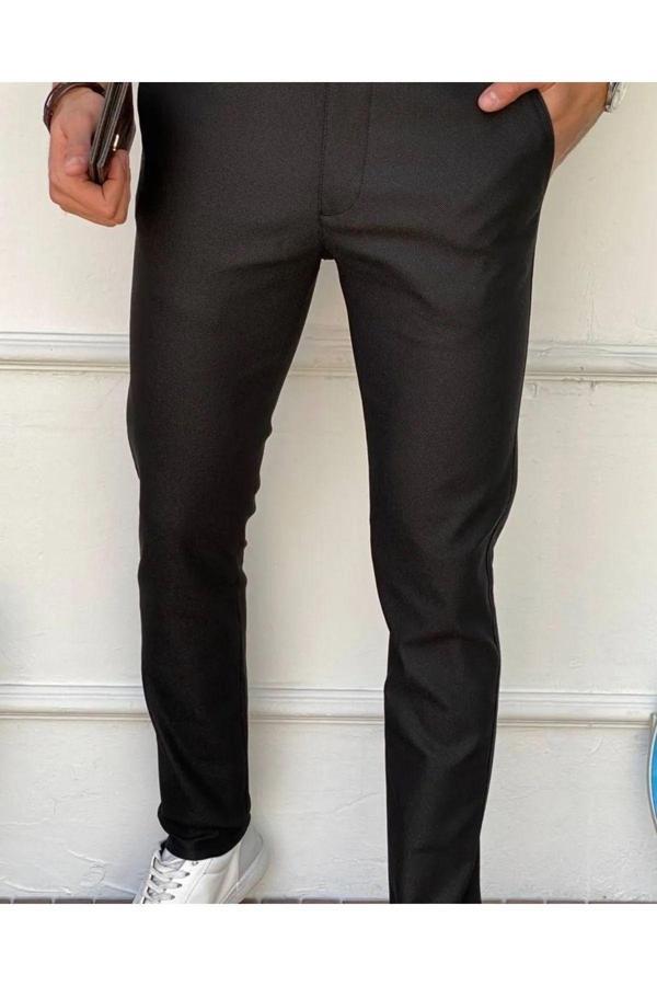 Enzim Jeans Slim Fit Chino Keten Pantolon - Image 1