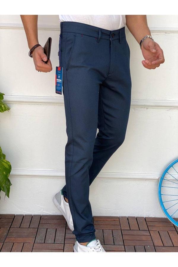 Enzim Jeans Chino Keten Pantolon - Image 1
