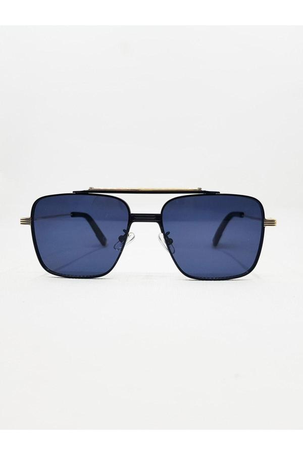 Esrada Faye 2A376 Black-Gold Unisex Güneş Gözlüğü 50-22-151 - Image 1