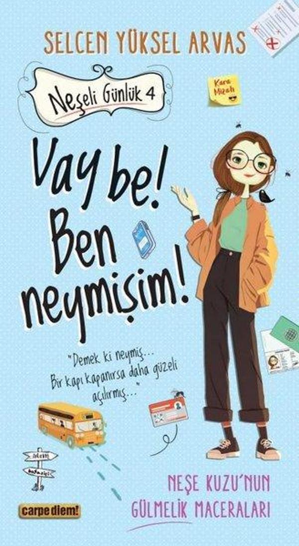 Vay be! Ben neymişim! Neşeli Günlük 4 - Carpediem Kitap - Image 1
