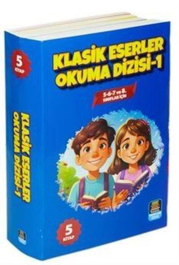 Klasik Eserler Okuma Dizisi 1 Seti - 5 Kitap Takım - Mercan Okul - Image 1