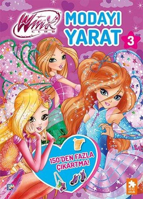Winx ClubModayı Yarat 3 - 150'den Fazla Çıkartma! - Eksik Parça Yayınları - Image 1