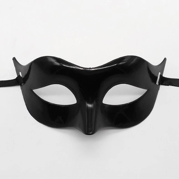 Siyah Renk Masquerade Kostüm Partisi Venedik Balo Maskesi - Image 1